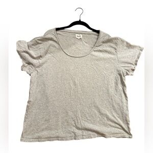 Excellent Condition - MATE the Label Organic Cotton Scoop Neck Tee - XL